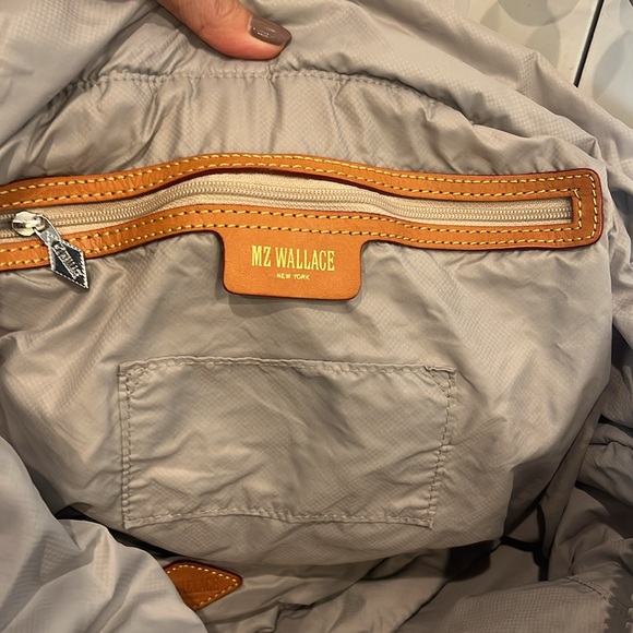 MZ Wallace Gray Quilted Tote - Picture 7 of 13